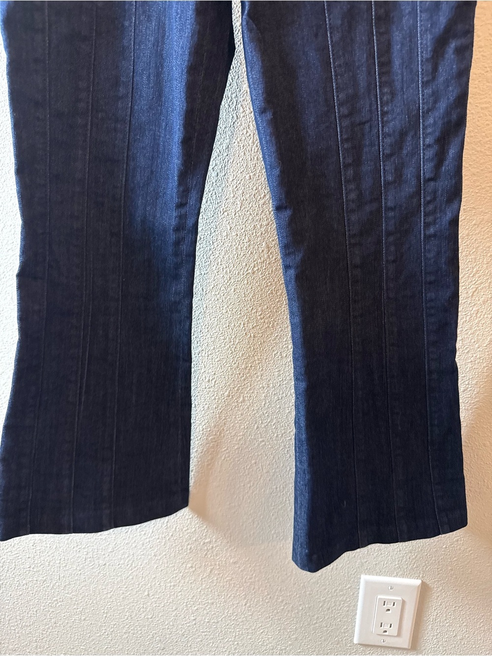 Cinq a Sept Jewel Cropped Carolina Pant Indigo Business Casual Women’s Size 2 - Picture 7 of 14